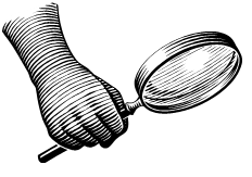 Magnifying Glass as Metaphor for Interview Research